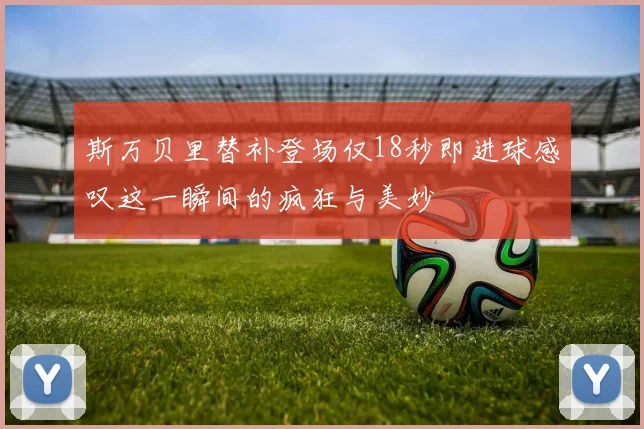 斯万贝里替补登场仅18秒即进球感叹这一瞬间的疯狂与美妙